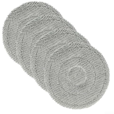 Lot De 4 Rechange Pour Serpillière, Kit De Remplacement De Chiffon De Vadrouille Pour Mova E30 Pour Robot De Nettoyage Ultra Lavable Et Réutilisable