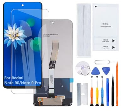 H&LYCYJ Pantalla de repuesto para Xiaomi Redmi Note 9S/Note 9 Pro M2003J6A1G M2003J6B2G LCD pantalla de repuesto con kit
