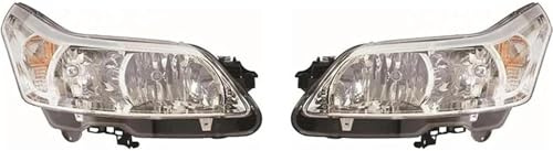 DUEYUU Scheinwerferbaugruppen Front Scheinwerfer Für Citroen C4 MK1 2008-2010 Auto Montage Licht Lampe