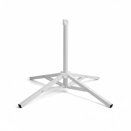 predolo Base de Cruz para Parasol Estable y Resistente Pie de Sombrilla de 4 Soportes Base Plegable para Sombrilla para Playa
