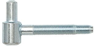 SECOTEC V105A020S654 Türband Unterteil Holz 16 mm verzinkt SB-2, 2 Stück
