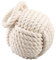 Nautical Weighted Cream Rope Ball Doorstop