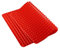 WARESHARK Non Stick Silicone Pyramid Pan Fat Reducing Cooking Mat Oven Baking Tray Sheet for BBQ & Oven
