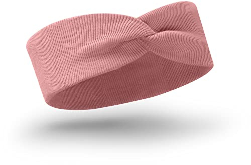 Bubalove - Baumwollstirnbänder für Mädchen und Neugeborene, Baby Haarschmuck, Stirnband, viele Größen und Farben, handgenähte Stirnbänder für Mädchen - 4-12 Monate Pfingstrose