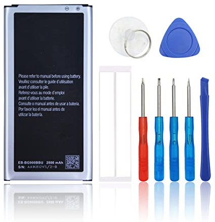 SwarKing Ersatz Akku Kompatibel mit Samsung Galaxy S5 SM-G900 EB-BG900BBU/EB-BG900BBZ/EB-BG900BBE with Toolkit