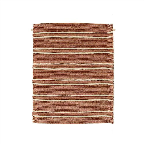OYOY Living Putki Wall Rug Kinderteppich, Nutmeg, einzigartig