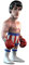 MINIX Rocky IV Figur - Rocky - Sammlerstück 12 cm für Ausstellung, Geschenkidee für Kinder und Erwachsene, Sammler, Fans von TV & Kino - MN11698
