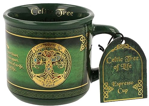 Shamrock Gift Company Celtic Tree of Life Espresso Cup