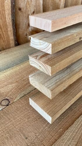 Lärche 2,4 x 7,5cm BRETT BRETTER SCHALUNG HOLZ BAUHOLZ SICHTSCHUTZ 180cm LÄNGE (10)