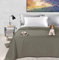Byour3 – SUPER wasserdichte Tagesdecke Baumwolle Fleckenbeständig Doppel Bettschutz Einzelbett Queen Size Anti-Tierhaar Anti-Schimmel Katzen Hunde Haustiere Kinder Waschbare (Taupe, Doppelbett)