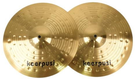 Keerpusi Par de platillos Hi Hat de 14 pulgadas