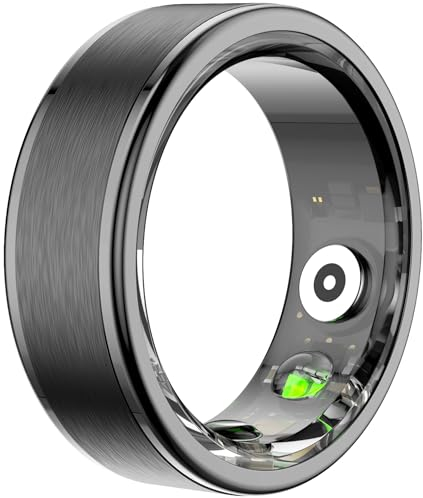 findtime Smart Ring Android cardiofrequenzimetro contapassi Smartring iOS Fitness Tracker Anello Contatore calorie Smarring per uomo donna e donna