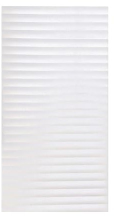 AKTOUR Pellicola per tenda fotografica in vetro smerigliato per bagno, non statica, rimovibile, per la casa, copertura opaca, motivo a vite senza fine su A, 59,1/199,9 cm/300 x 39,9 cm, verme su A