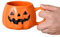 Whnbuij Taza De Calabaza De Halloween - Taza De Café De Calabaza De Cerámica, Taza De Estampado De Halloween | Taza De Calabaza Con Mango, Taza De Cosecha De Otoño, Taza De Acción De Gracias