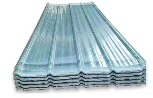 Dachfenster aus Fiberglas, mit UV-Schutz und Wärmeisolierung, 1,5 mm, Polycarbonat-Platte, 18 Stück, blinkende Teile, für Dach/Carport, 89 x 150 cm, Tageslichtlösung
