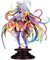 Acfigure Shiro No Game No Life Anime-Figur, Modell, 28 cm, Actionfigur, Modell, PVC, für Dekoration, Desktop-Sammlung, Geschenke