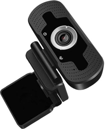 Housoutil Cámara Web 1080P con Micrófono USB para Clases En y Videoconferencias Webcam Profesional para Ordenador y Portátil Ideal para Streaming y Enseñanza Online