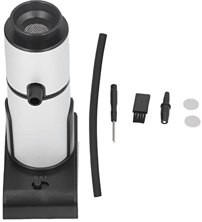 Nutriess Dispositivo de almacenamiento portátil infusor de humo de madera de mano para cocinar cócteles bebidas gastronomía molecular con sabor mejorado y diseño compacto