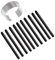 Pointes de stylet tactiles avec clip en métal pour stylets 471 671 472 672 CTH-490/690 CTL-490