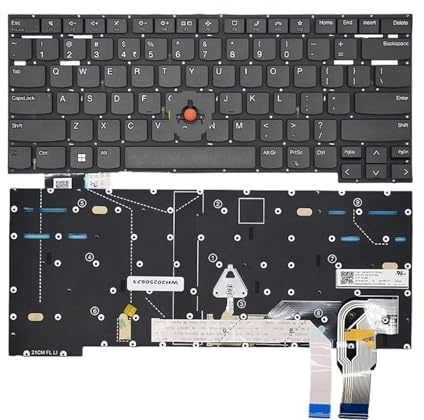 STYOZDH Russische Laptop-Tastatur mit Hintergrundbeleuchtung für Thinkpad 2021(US P1 Gen4)