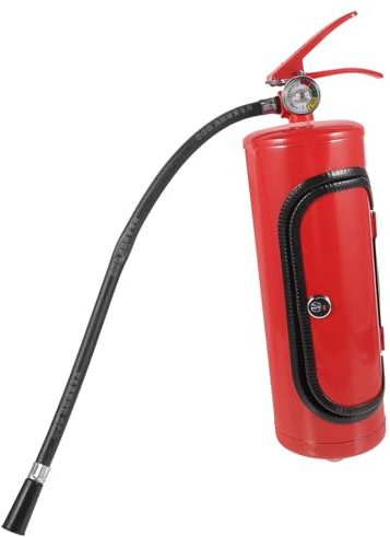SHERCHPRY Scatola in Metallo per Stoccaggio Liquori a Forma di Estintore, Mobiletto Porta Bottiglie, Idea Regalo per Feste e Amanti del Vino