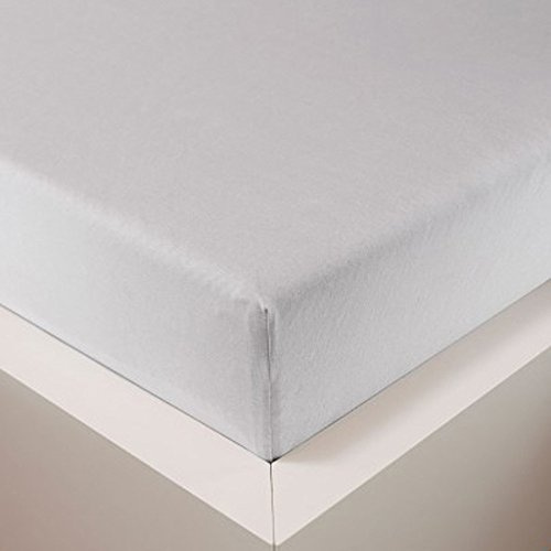 Schlummerglück Spannbetttuch Tencel, weiß, 140-160 x 200-220 cm