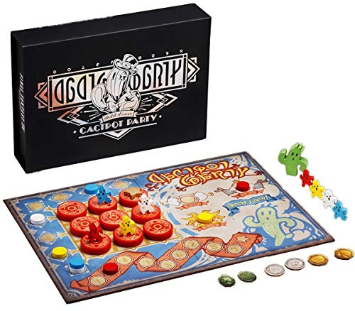 SQUARE ENIX Final Fantasy XIV Gold Saucer Cactpot Party - EN Brettspiel, Fantasy, Unisex, 7+ Jahren, 1 Spieler