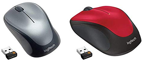 Logitech M235 Mouse Wireless, 2.4 GHz con Ricevitore USB Unifying & M235 Mouse Wireless, 2.4 GHz con Ricevitore USB Unifying