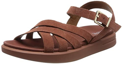 Geox D Xand 2s Sandal, Brown (Rust), 2.5 UK