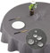 Eternal Beauty Round Tablecloth 150cm Wrinkle Free, Table Cover Water Resistant and Machine Washable for Home Dining Party Restaurant (Charcoal Grey, 59inch)