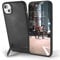 Snakehive Leather Wallet for iPhone 14 || Genuine Leather & Wireless Charging Compatible Cover with Kickstand || Real Leather Phone Case compatible with iPhone 14 (Jet Black)