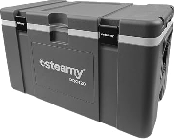 Steamy Pro 120, Frigoriferi portatile passivo, 120 Litri, Grigio