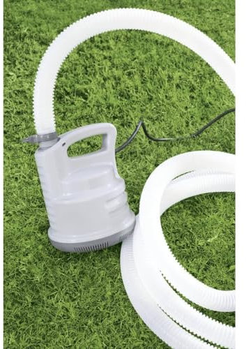 Bestway Pompe submersible pour piscine Blanc