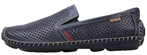 Pikolinos Jerez Herren Mokassins | Leder | Gummizug | XL | Blau