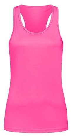 Niscioma Canotta da Donna con Spalline, Canottiera Top Sportivo Femminile per Palestra, Corsa, Yoga - Comodo, Traspirante, Elegante - Smanicata - Senza Maniche - Vari Colori e Taglie