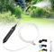 Vaileal Pulvérisateur électrique pour plantes - Pulvérisateur de jardin électrique - Pulvérisateur à pression sans fil avec tuyau de 5 m - Rechargeable et portable - Pour jardin, pelouse, cour