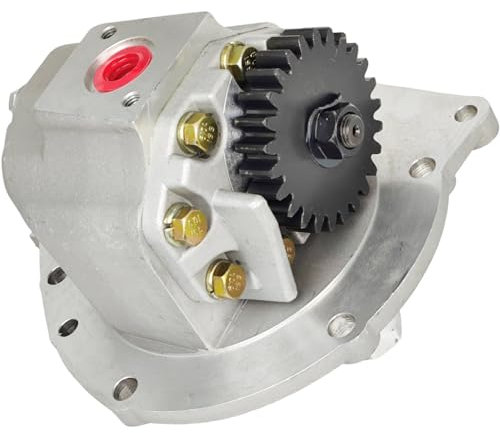 XYZIL Hydraulikpumpe D8NN600KB kompatibel mit Ford New Holland 3900 4100 4600 4600O 515 532 5600 5700 6600 6600C 6700 7600 7600C 7700 420 4100 4600S U 83936586