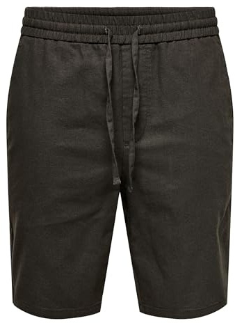 Only & Sons Herren Shorts Onslinus 0007 Cot Lin Shorts Noos