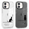 ZhuoFan 2 Stück Handyhülle Durchsichtige für iPhone 11 6,1 Hülle, Weich Silikon Schutzhülle Aesthetic Muster Design Ultra Dünn PC Case Stoßfest Kratzfest Bumper Cover, Katze 1