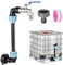Grifo de Cuello de Cisne IBC para Tanque de Agua de Lluvia,Cuello de Cisne Tanque IBC,Adaptador IBC con Cuello de Cisne 3/4 Culgadas,IBC Cuello de Cisne de 3/4 Pulgadas para Tanques De Agua