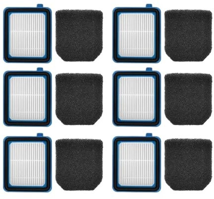LXYYZJOZ Pièces de Filtre compatibles avec Les Accessoires de Filtre Hepa for aspirateur à Main Electrolux Q6 / Q7 / Q8 / WQ61 / WQ71 / WQ81 / W3N5(6sets)