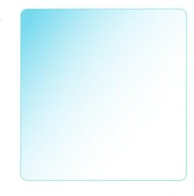 2-Pack 9H Tempered Glass Screen Protector for DJI RS4 Mini, Anti-Glare Matte Film with Camera Lens Protector