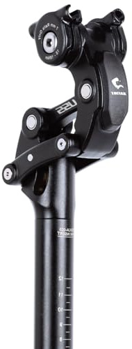 SAFORTBIKES Suspension Seatpost for eBike/Heavy Riders - Upgraded USS-SP19 - Shock Absorbing Comfortable Seat Post, Electric Bikes Upgrade Accessories (27.2mm)
