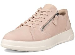 ECCO Womens Move Zip Lace, Rose Dust/Pure Cashmere Metallic, 7-7.5