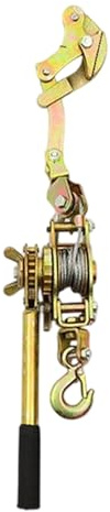 Ranley Spannschloss für Seil, Doppelhaken aus Stahl, Handwerkzeuge | Multifunktionaler Spanner für Stahlseil, für Landwirtschaft, Zaun, Industrie, Garten, Baustelle Traktor