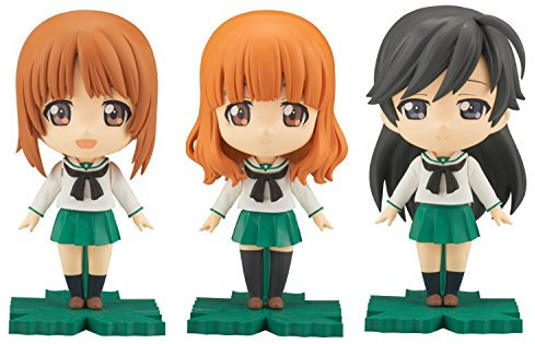 Bandai Hobby BAN217620 Petiture-rise Miho/Saori/Hana Girls Und Panzer Model Kit Figure