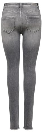 ONLY Female Skinny Jeans ONLBLUSH Mittlere Taille Skinny Fit Jeans