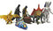 MINGZE 8 Pcs Godzilla King of Monsters Spielzeug, König der Monster Action-Figuren Sammler Action-Figuren für Auto Dekoration Home Deco Sammlung Spielzeug Geschenk