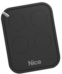 Nice FLO4RE - Emisor manual de 4 comandos (433,92 MHz, incluye llavero ADAMS)