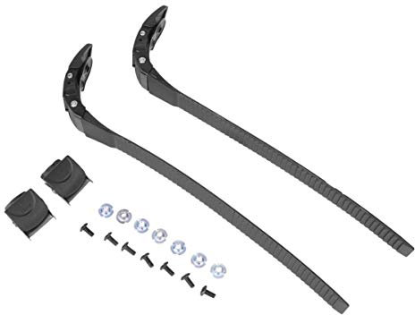 2 Set di Sostituzione del Inline Skate Strap Scarpe da Pattinaggio Cinturino Energetico con Viti Dadi Pattini Fibbie Accessorio per Uomo Donna Bambino